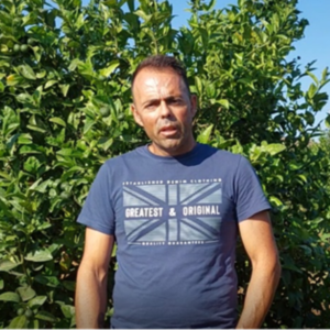 José, producteur de mandarines, installé dans la région de Valencia a utilisé Pushy+ et Biosmart pour sa campagne 2022