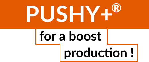 PUSHY+, for a boost production!